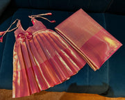 (SB322) Jyothika Mam Inspired Silk gown (Only dress price is included )