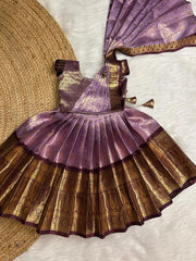 (SB304)Lilac Pavadai Sattai