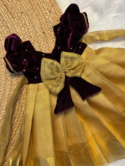 (SB280)Twinkle - Budget Velvet Gown