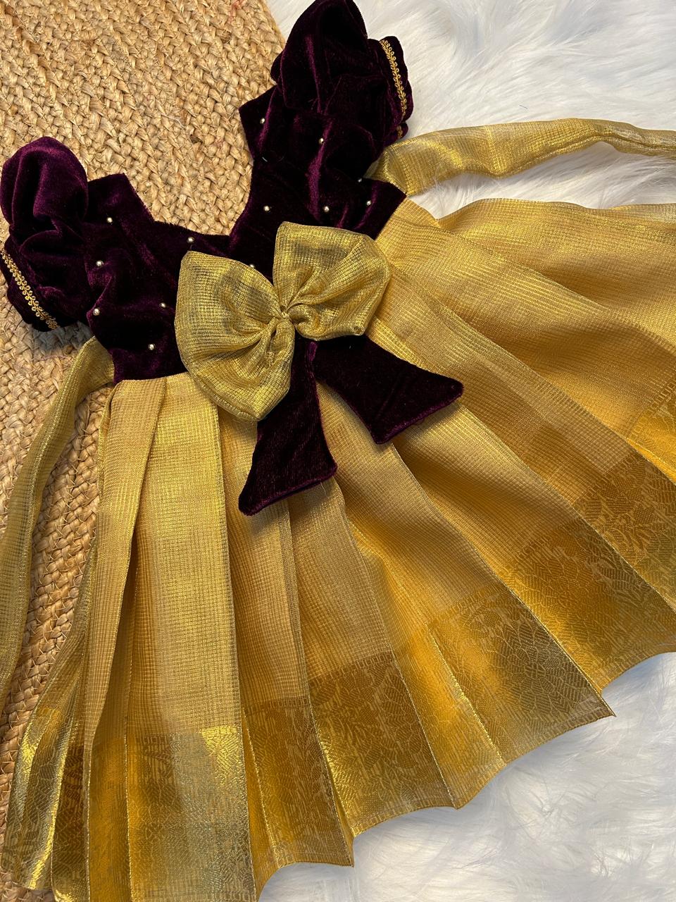 (SB280)Twinkle - Budget Velvet Gown