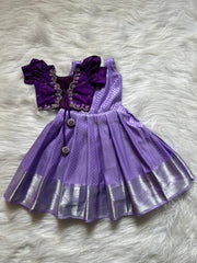 (SB004)Lavender Aari Overcoat