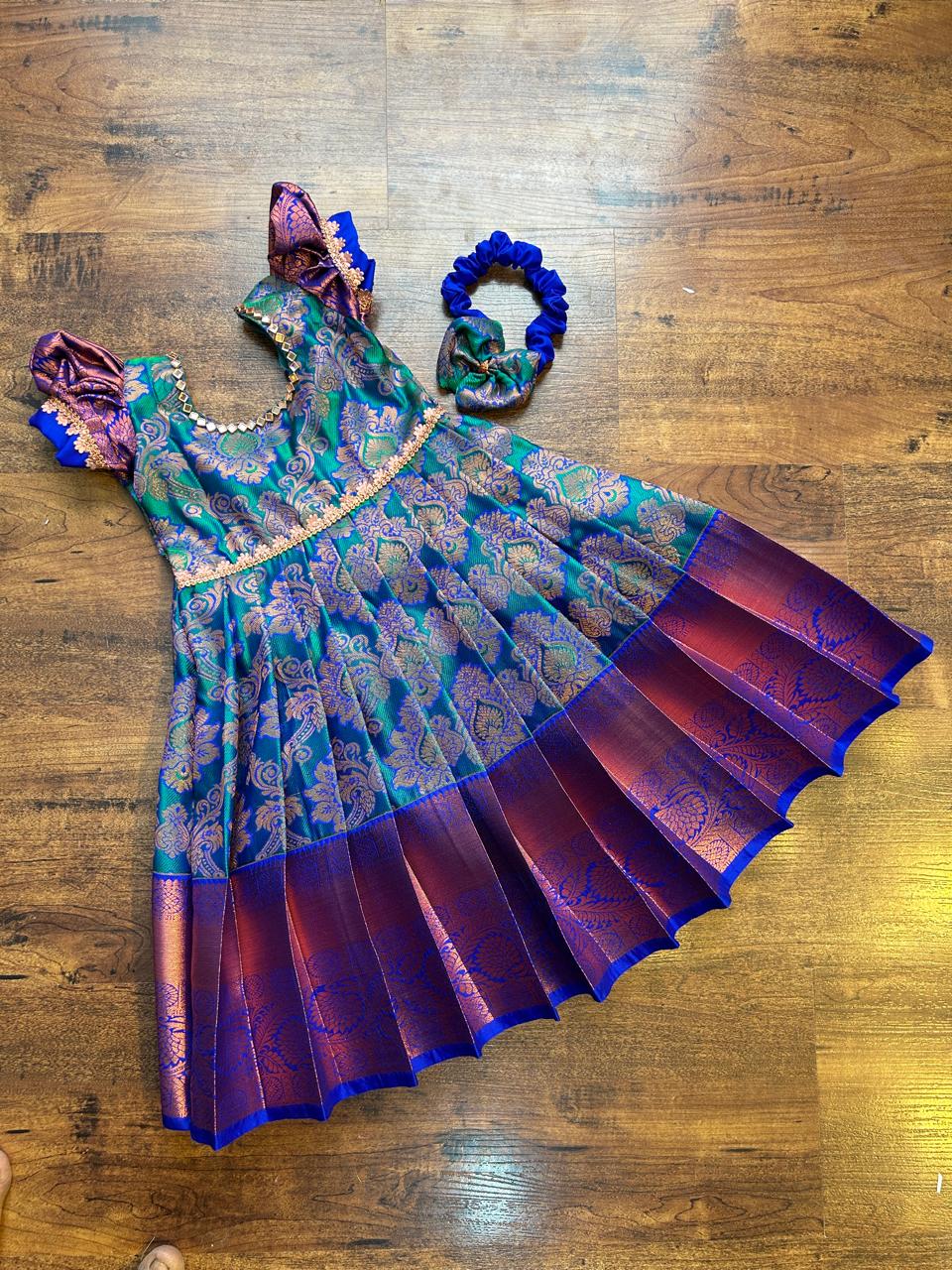 (SB336)Kanchipuram Premium Silk Gown