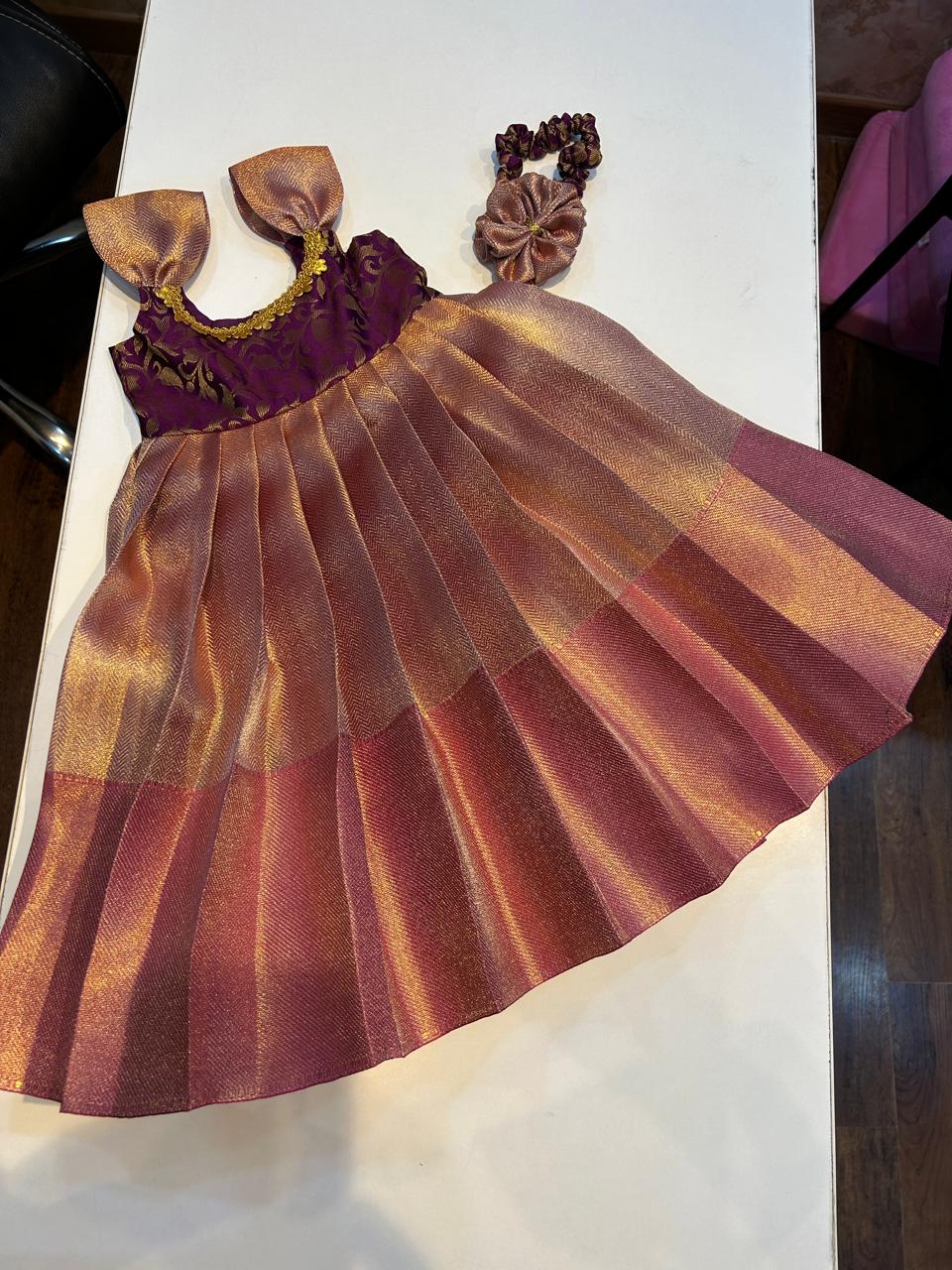 (SB343)Jyothika Mam Inspired Silk Gown