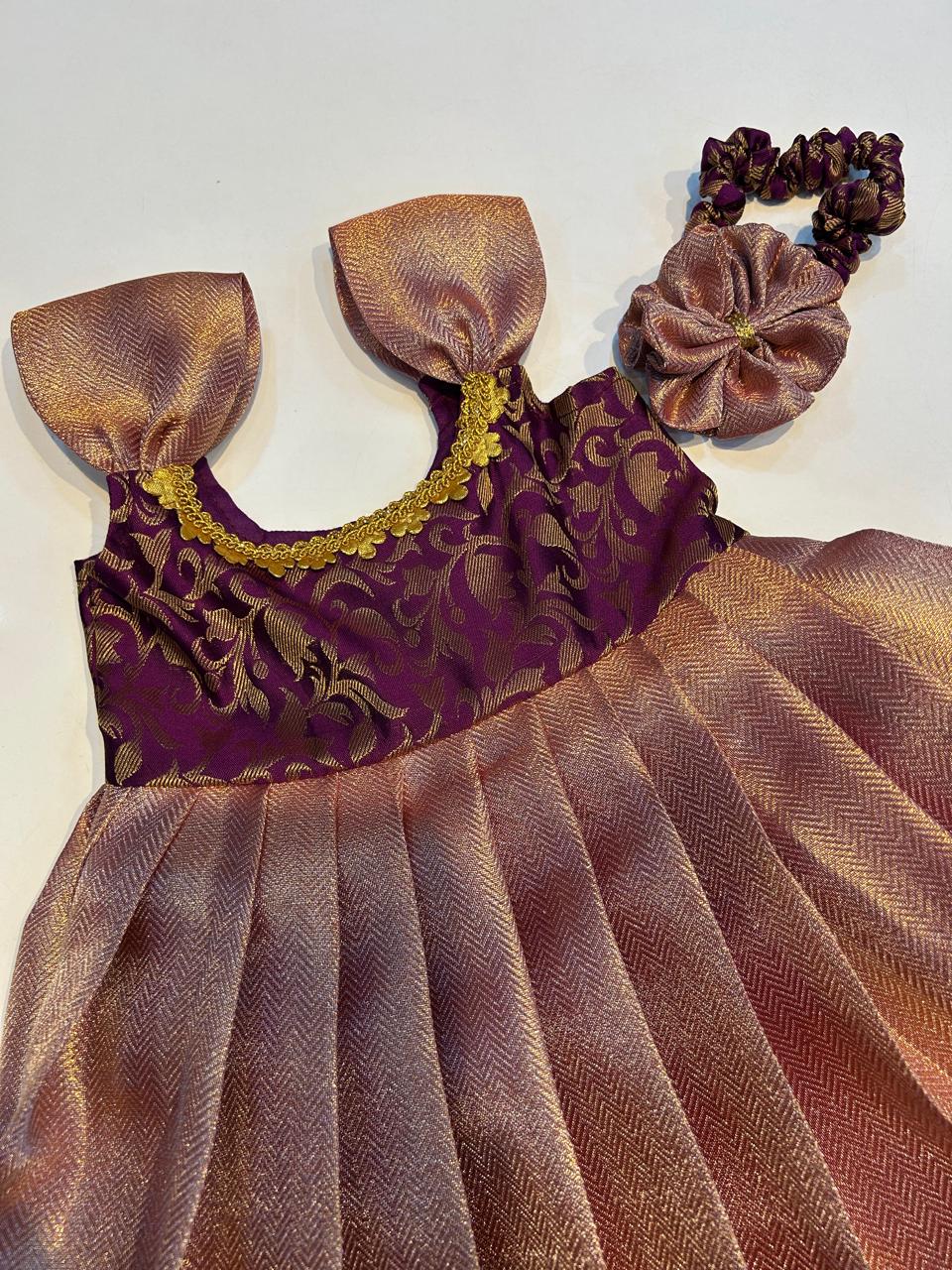 (SB343)Jyothika Mam Inspired Silk Gown