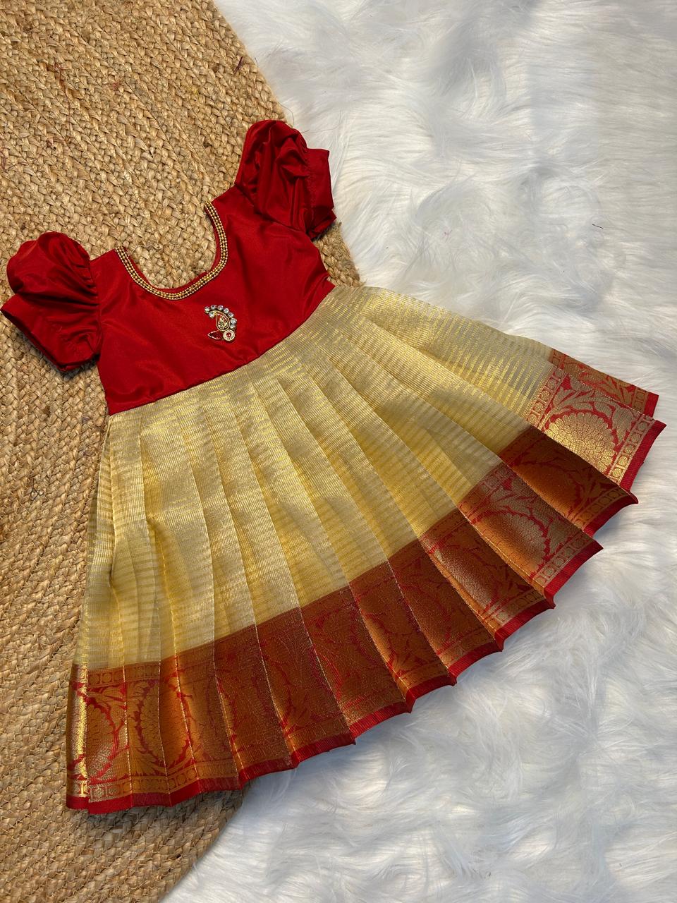 (SB055)Tamil Silk Gown Budget Friendly