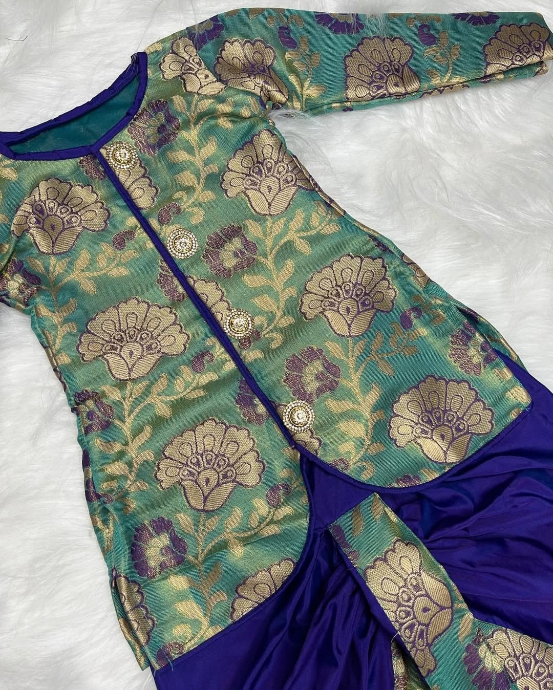 (SB041)Bahubali Boy Dhoti Set