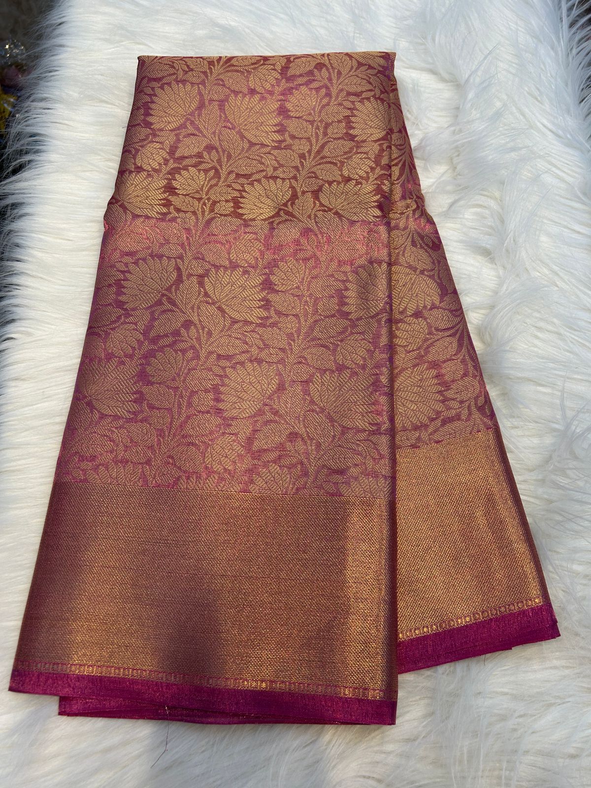 (SBS004)Pink Neeta Ambani Premium Saree