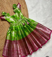 (SB232)Kanchipuram Semi Silk Gown