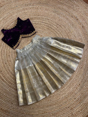 (SB423) Shimmer - Premium Pattu Pavadai at your Budget