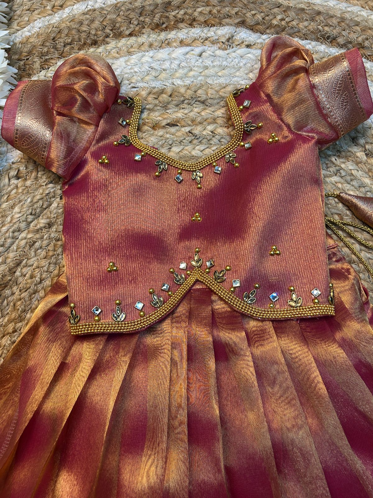 (SB486)Budget Honey Creamy Pavadai Sattai(2 WEEKS DISPATCH)