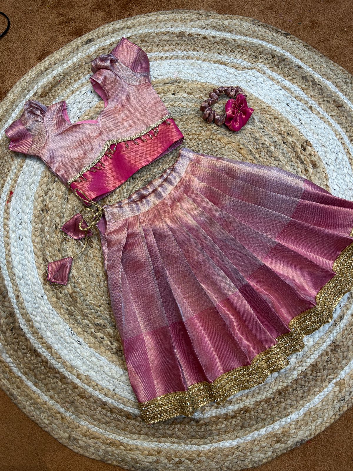 (SB500) Jyothika Mam Inspired Budget Silk Pavadai Sattai