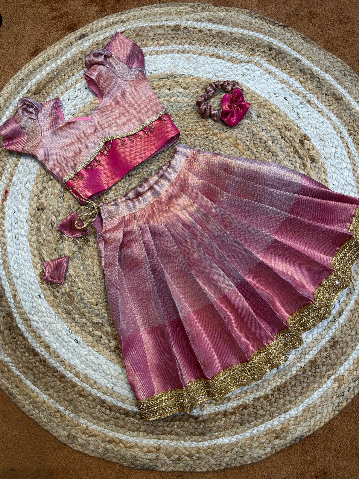 (SB500) Jyothika Mam Inspired Budget Silk Pavadai Sattai