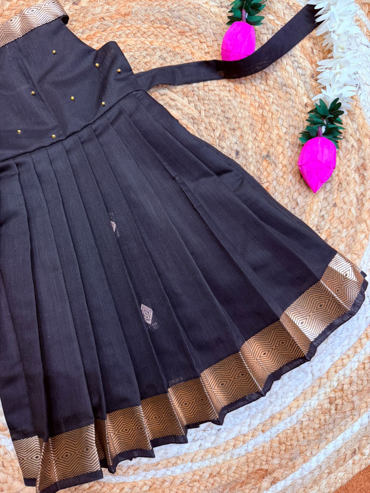 (SB521)Kanchi Silk Cotton Gowns at Budget