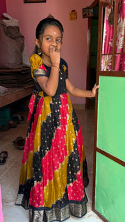 (MAX13)Pavazhamalli - Multi Colour Kids Maxi