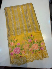 (SB579) Premium Cotton & Silk Weaved Saree