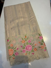 (SB580) Premium Cotton & Silk Weaved Saree
