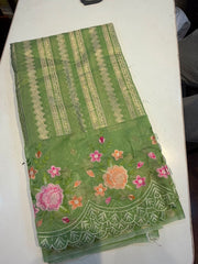 (SB577) Premium Cotton & Silk Weaved Saree
