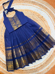 (SB600) Chettinad Cotton Silk Pavadai sattai