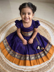 (SB605) Yannai Chettinad Cotton Pavadai Sattai