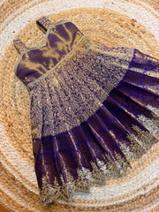 (SB629) Kanchipuram Bridal Semi Silk Gowns