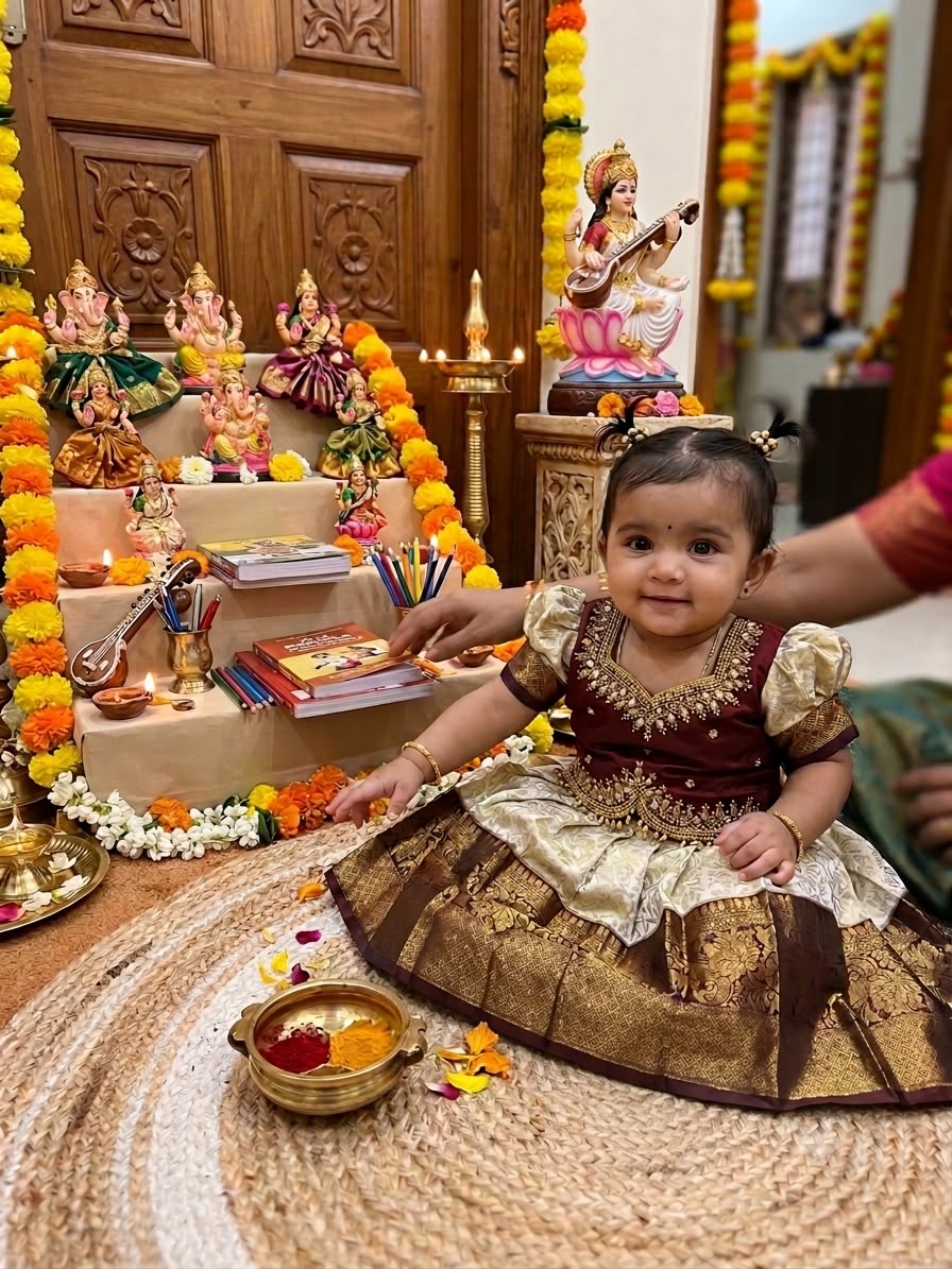 (SB631) Kanchipuram Aari Worked Semi Silk Lehenga