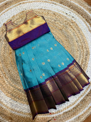(SB635) Semi Kanchi Silk Lehenga
