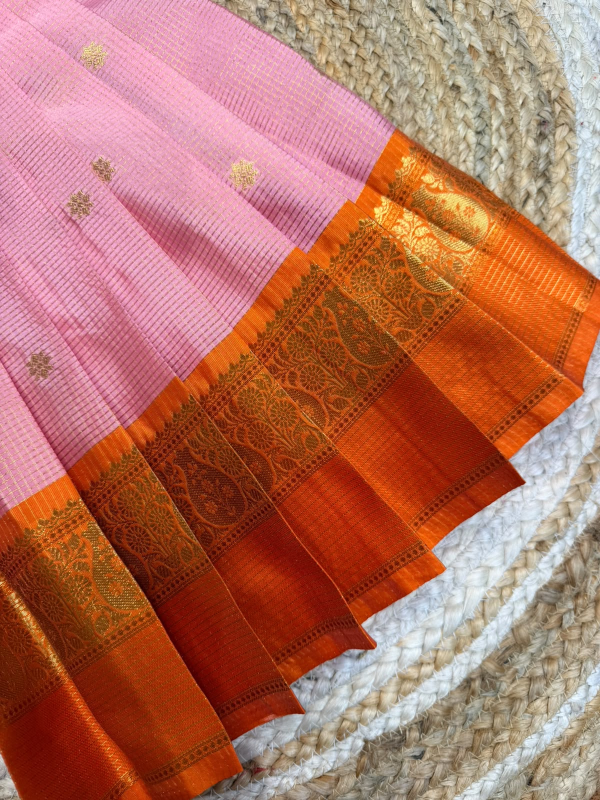 (SB636) Semi Kanchi Silk Lehenga