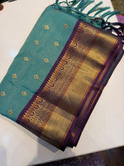 (SB635) Semi Kanchi Silk Saree