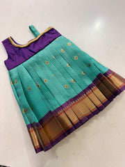 (SB637) Vintage - Inspired Kanchi Silk Gown