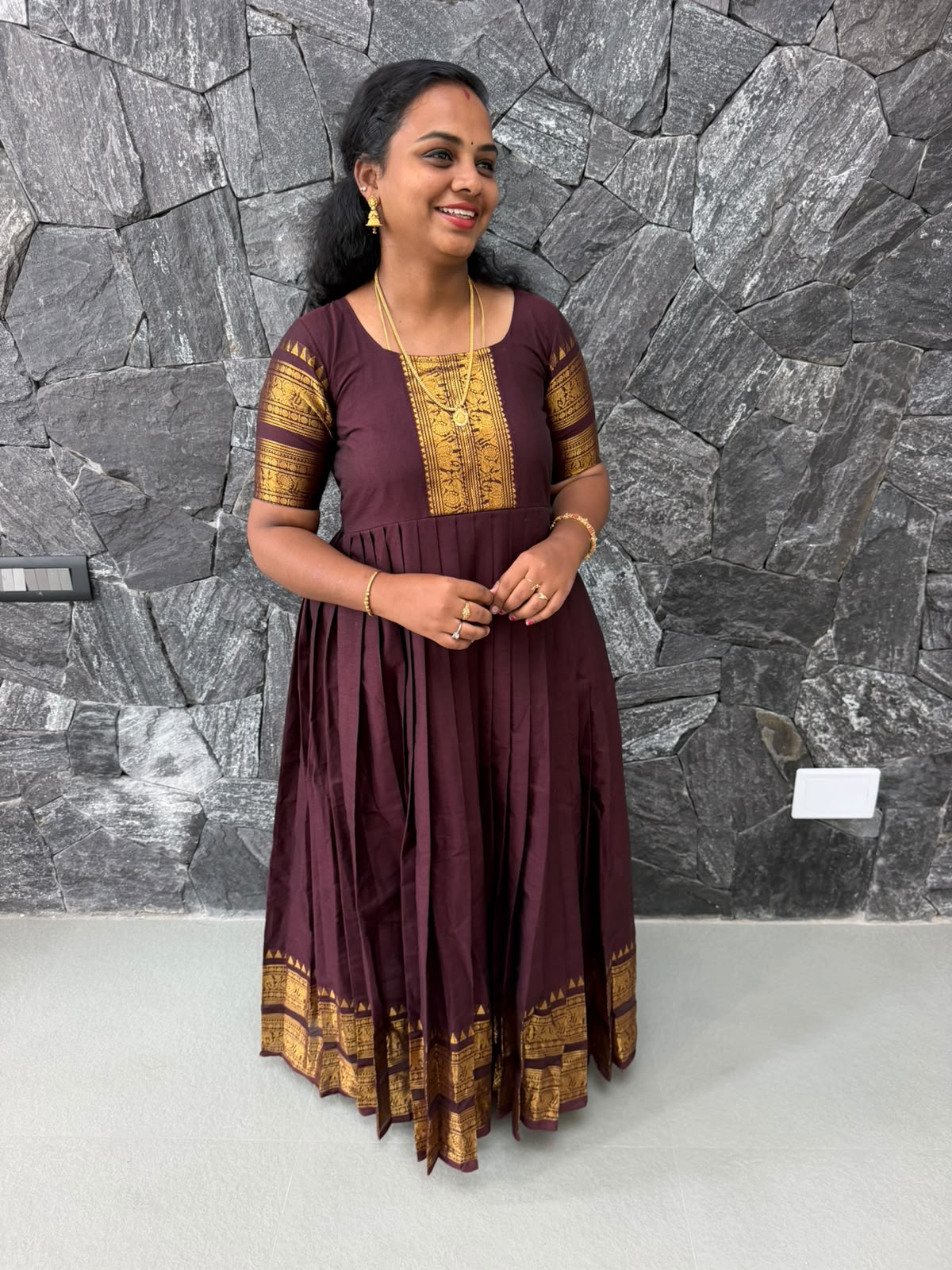 (ADMAX1) Chettinad Cotton Maxi