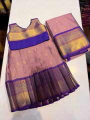 (SB651) Semi Kanchi silk lehengas