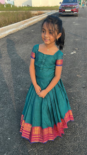 (MAX06)Chettinad Cotton Traditional Pavadai Sattai